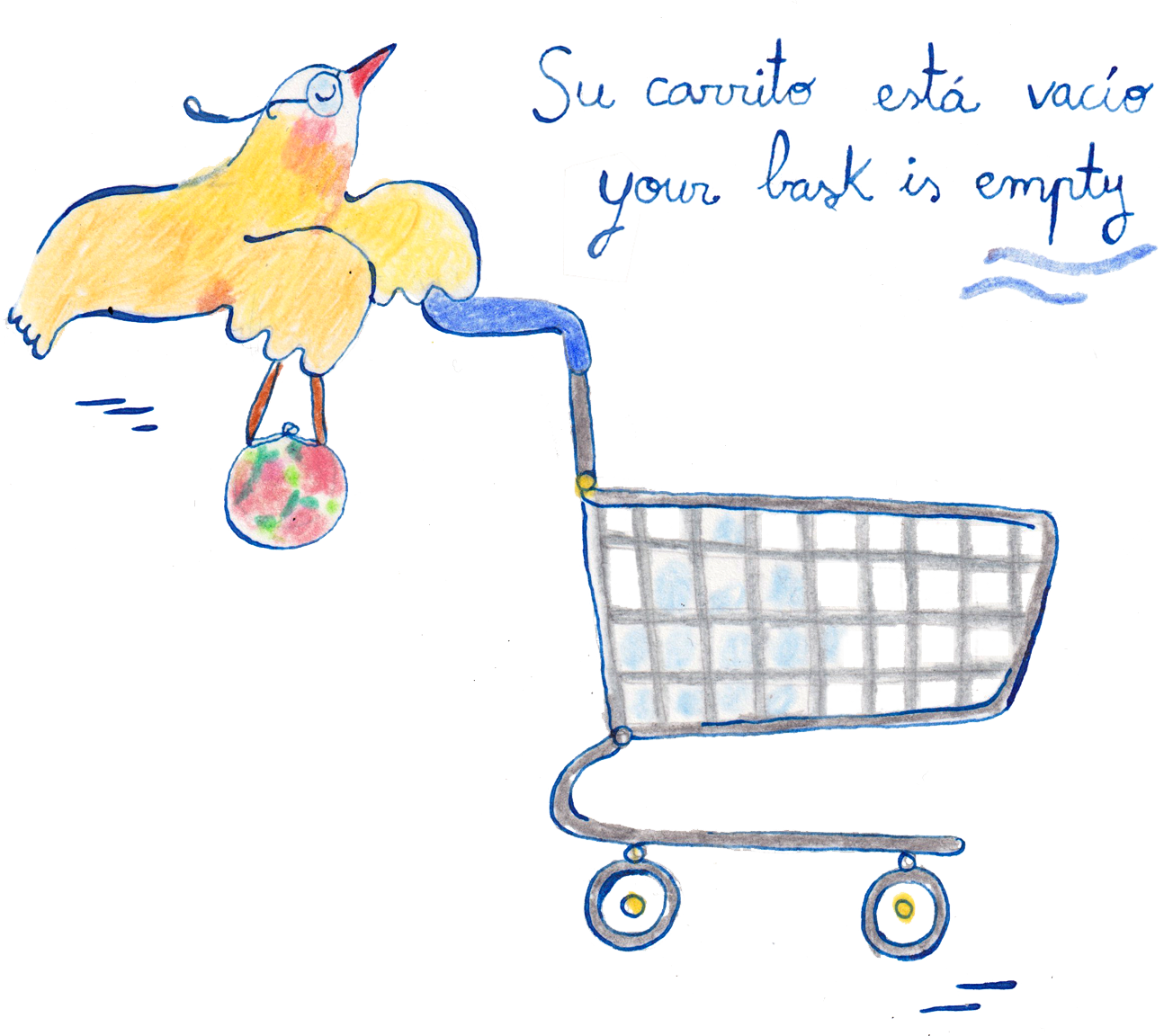 Carrito vac&iacute;o